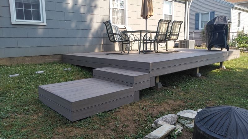 Ground Level Decks Pa Deck Builders, How To Build A 12×12 Ground Level Deck